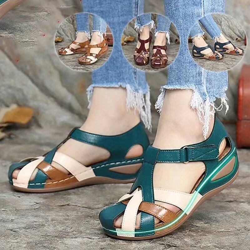 🔥ÚLTIMO DÍA 60% DE DESCUENTO🔥-SANDALIAS CASUALES CON CUÑA PARA MUJER