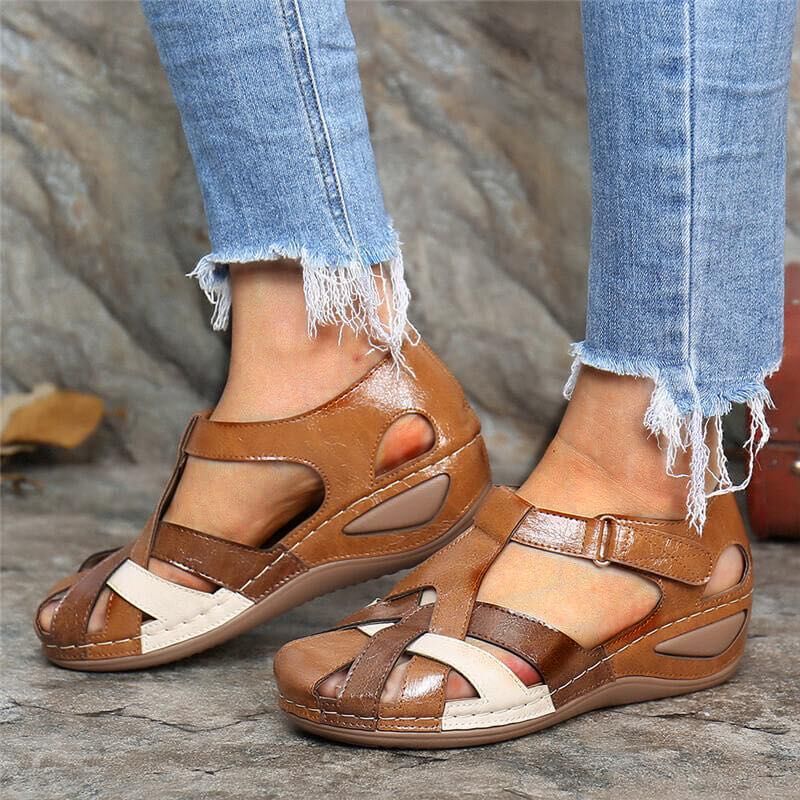 🔥ÚLTIMO DÍA 60% DE DESCUENTO🔥-SANDALIAS CASUALES CON CUÑA PARA MUJER