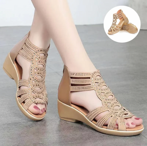 🔥ÚLTIMO DÍA 60% DE DESCUENTO🔥-SANDALIAS CASUALES CON CUÑA PARA MUJER 