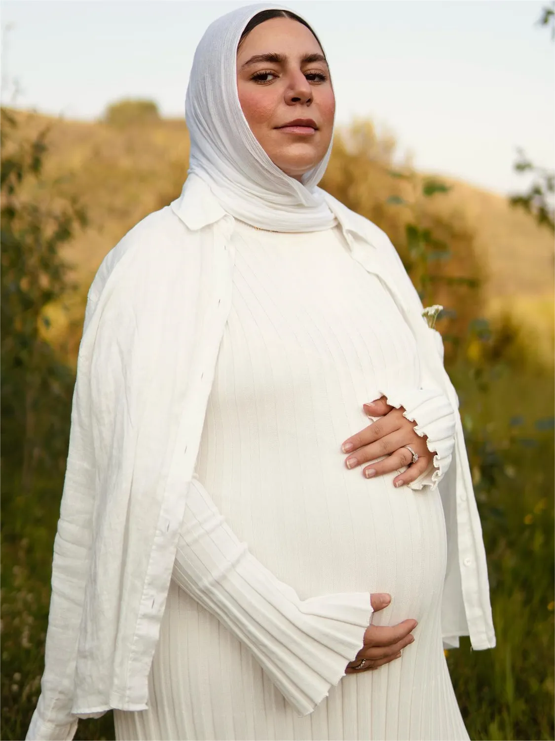 Vestido midi de punto con mangas, otoño 2024 (Compra 2 y envío gratis)