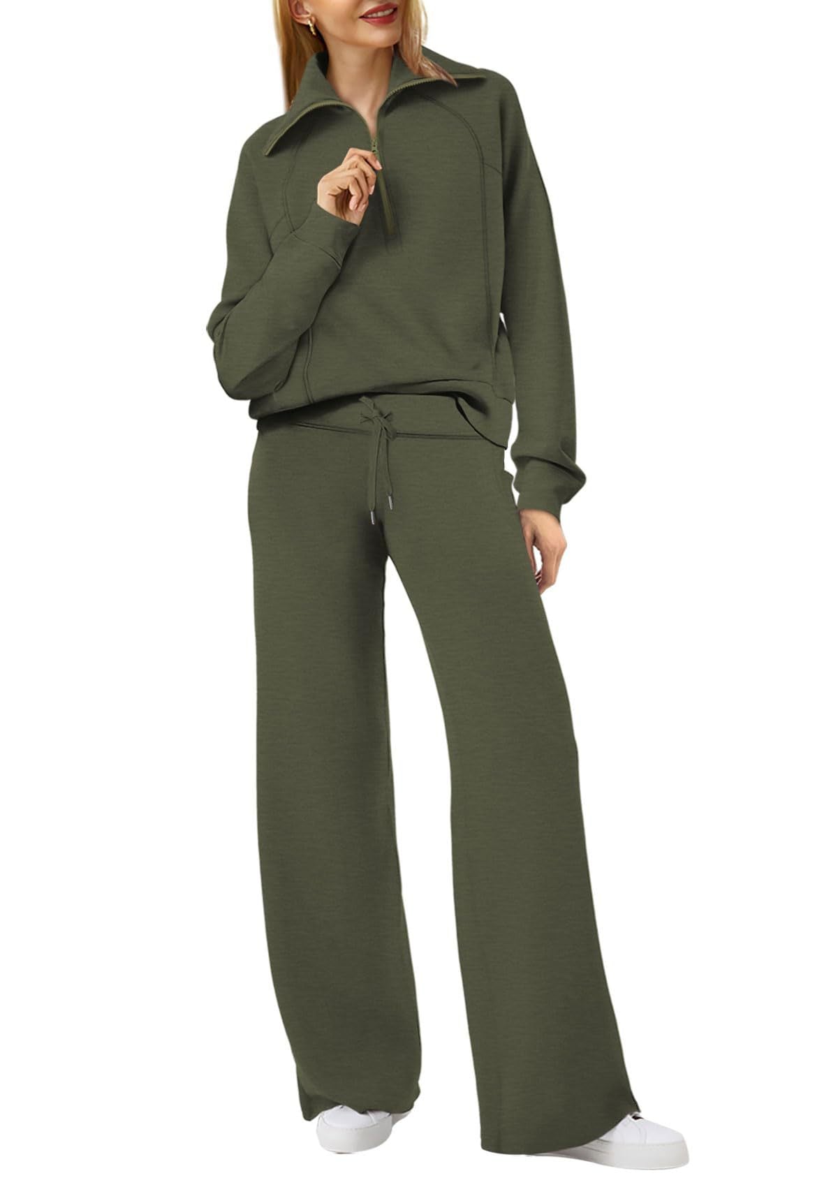 ¡Oferta especial! Conjunto deportivo informal de 2 piezas para mujer (Compra 2 y envío gratis)