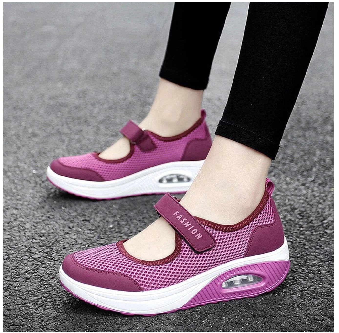 🔥Oferta Flash 2024 70% de descuento🔥Zapatillas para caminar ligeras, transpirables y elásticas 