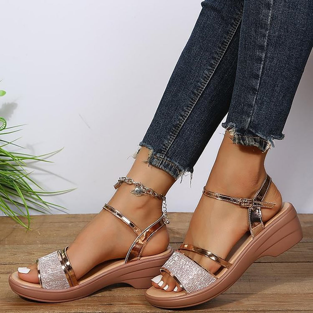 🔥ÚLTIMO DÍA 50% DE DESCUENTO🔥NUEVAS SANDALIAS ORTOPÉDICAS DE CUÑA CON PUNTA ABIERTA PARA MUJER 2024 