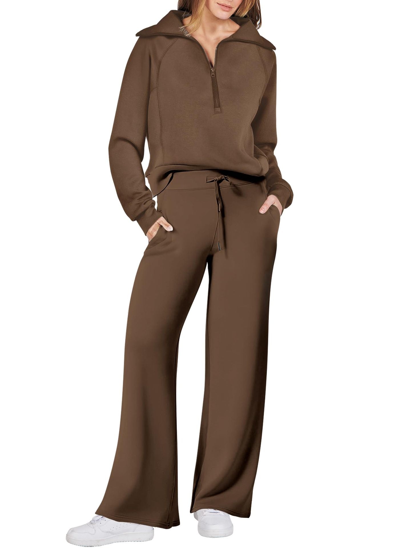 ¡Oferta especial! Conjunto deportivo informal de 2 piezas para mujer (Compra 2 y envío gratis)