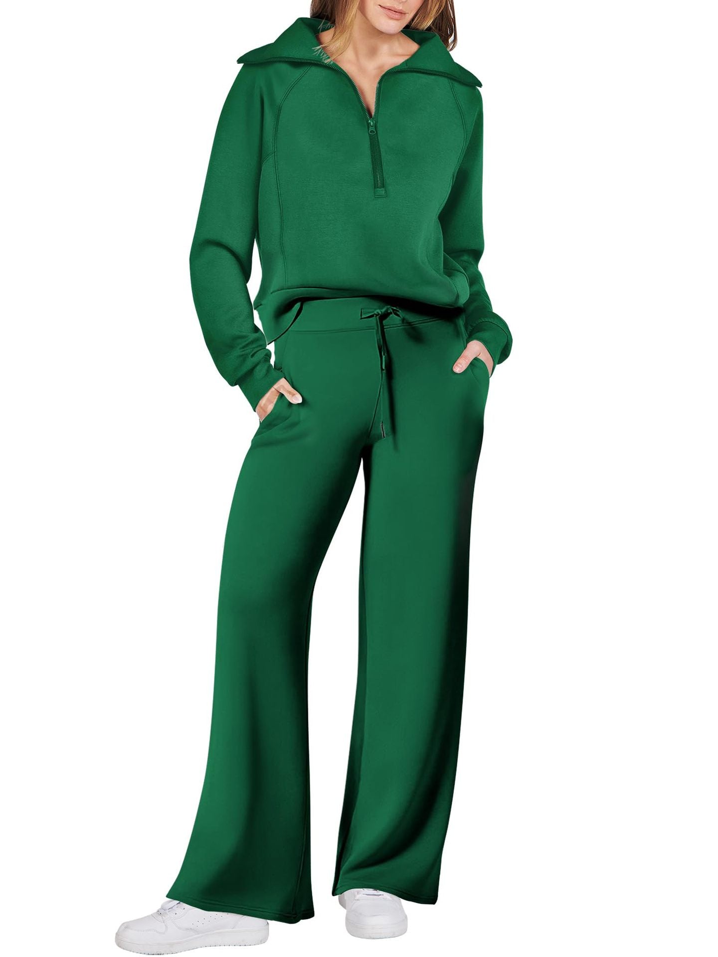 ¡Oferta especial! Conjunto deportivo informal de 2 piezas para mujer (Compra 2 y envío gratis)