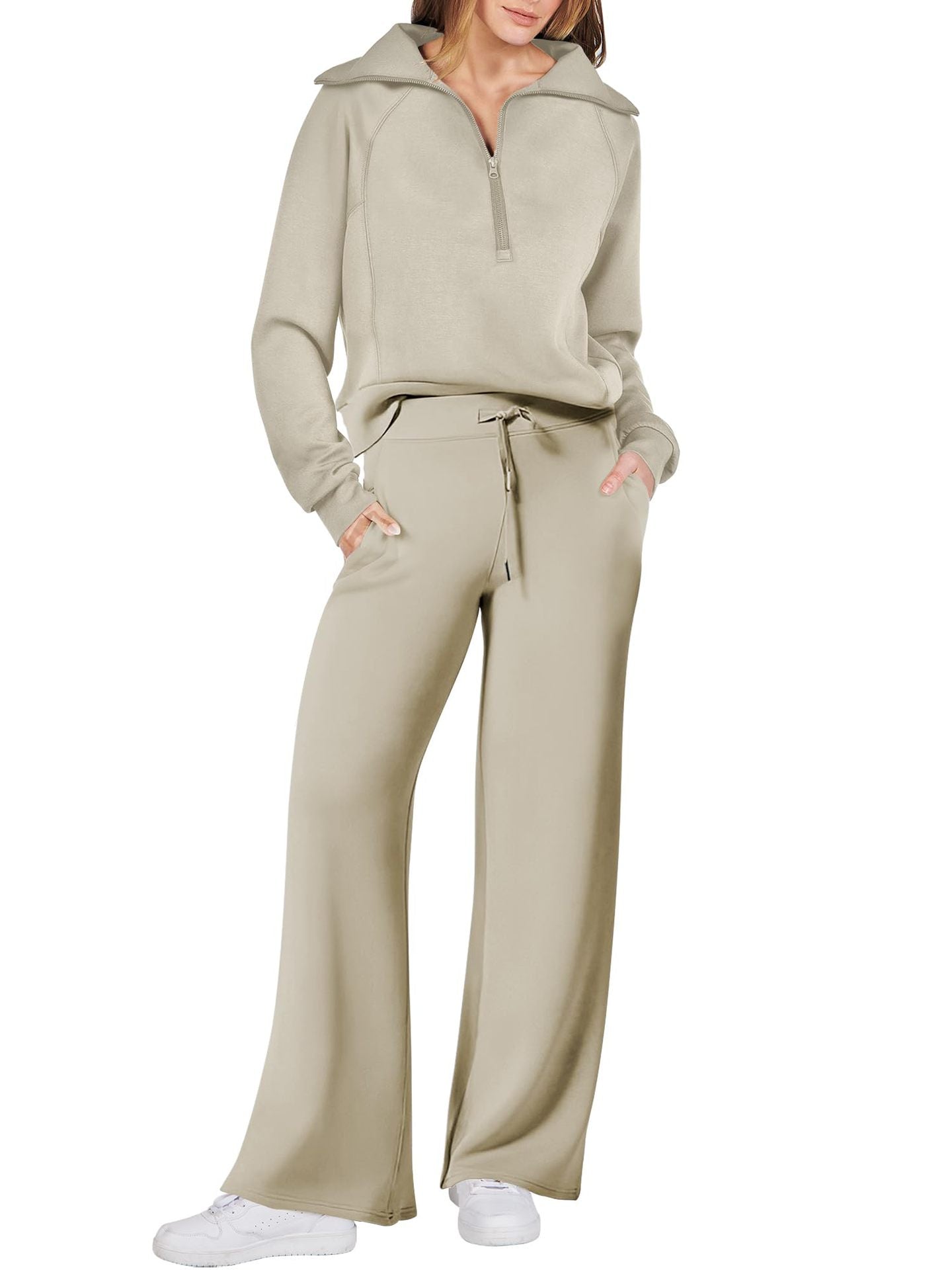 ¡Oferta especial! Conjunto deportivo informal de 2 piezas para mujer (Compra 2 y envío gratis)