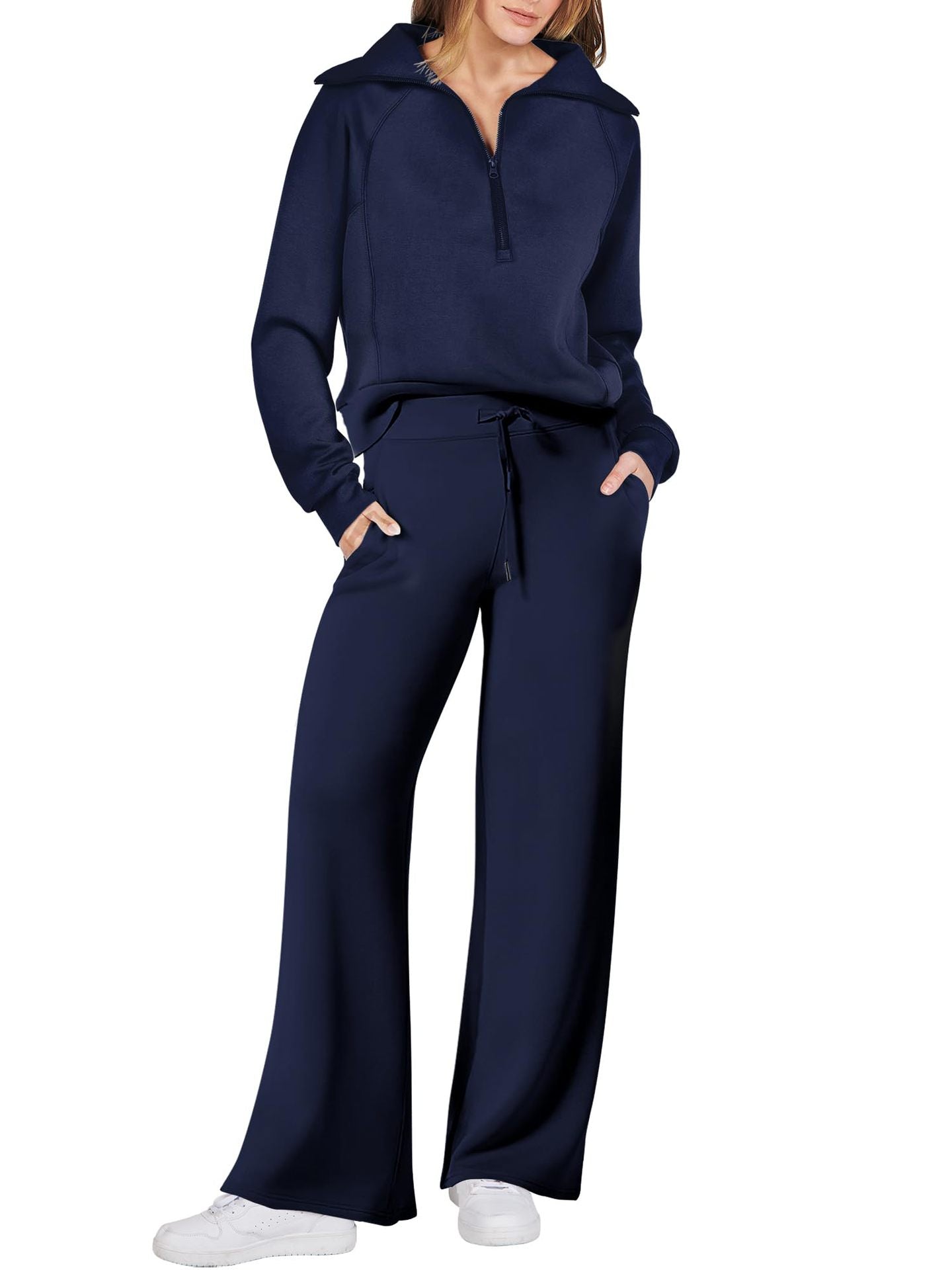 ¡Oferta especial! Conjunto deportivo informal de 2 piezas para mujer (Compra 2 y envío gratis)