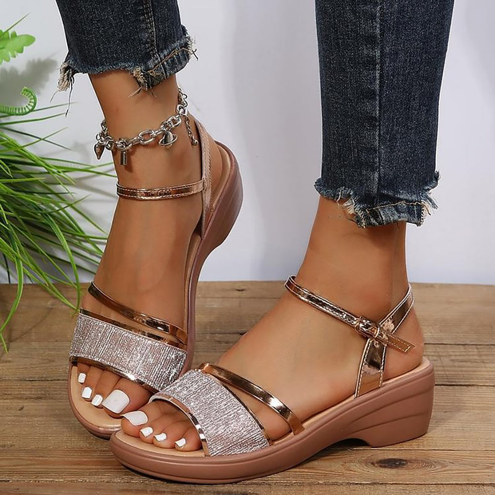 🔥ÚLTIMO DÍA 50% DE DESCUENTO🔥NUEVAS SANDALIAS ORTOPÉDICAS DE CUÑA CON PUNTA ABIERTA PARA MUJER 2024 