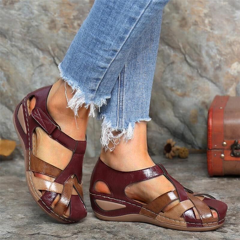 🔥ÚLTIMO DÍA 60% DE DESCUENTO🔥-SANDALIAS CASUALES CON CUÑA PARA MUJER 